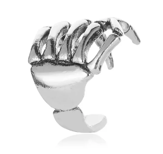 Earcuff Hand - unidad | Acero de Titanio para Hombre | Madox