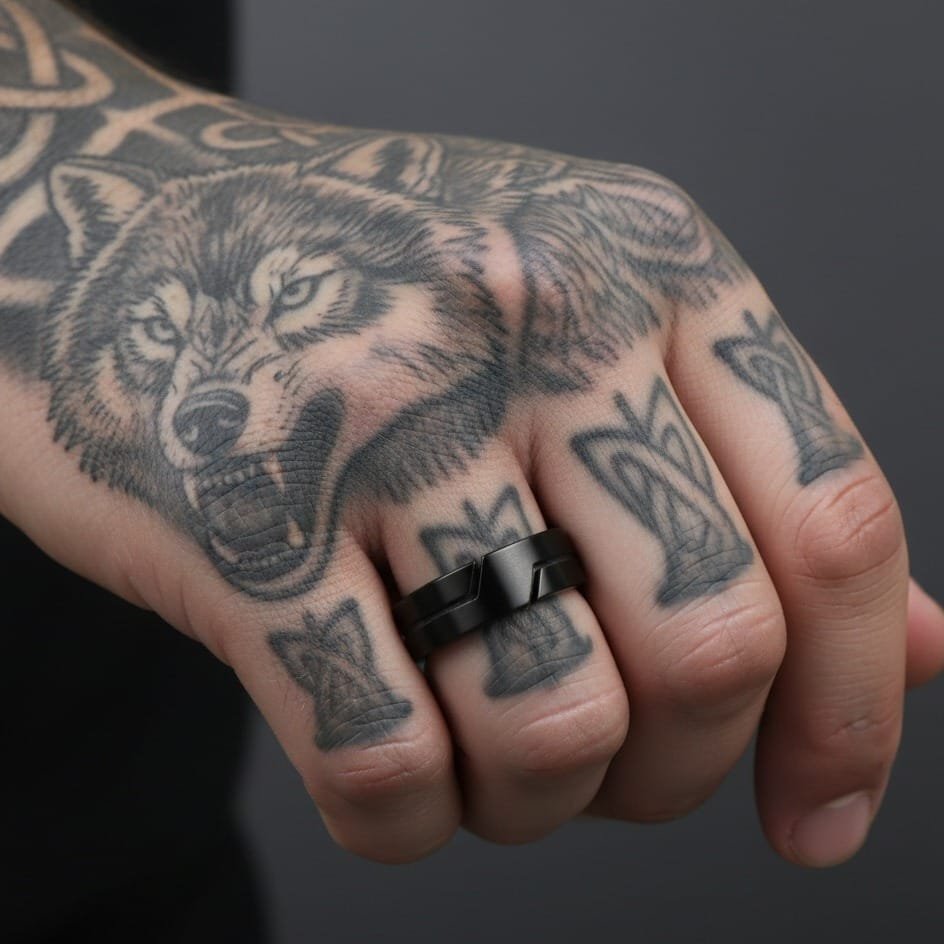 Anillo Moloko | Acero 316L para Hombre | Madox - Detalle