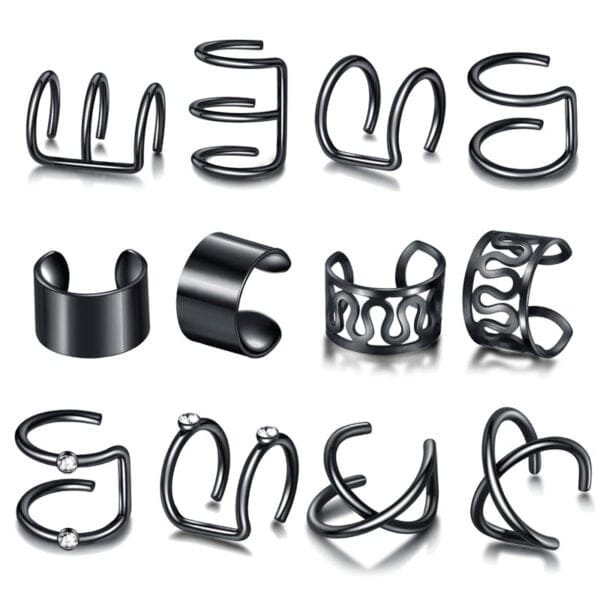 Set Infinity x 12 earcuff