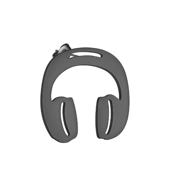 Stud Music - unidad | Acero Inoxidable para Hombre | Madox - Vista lateral