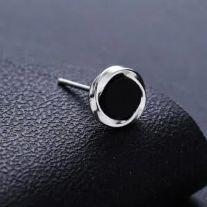 Stud Black hole - unidad | Acero 316L para Hombre | Madox
