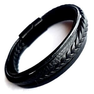 pulsera de cuero para hombre