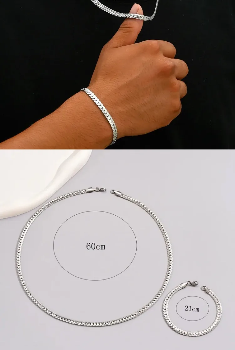 Set MDX - collar y pulsera | Acero 316L para Hombre | Madox