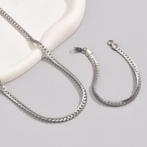 Set MDX - collar y pulsera | Acero 316L para Hombre | Madox - Detalle