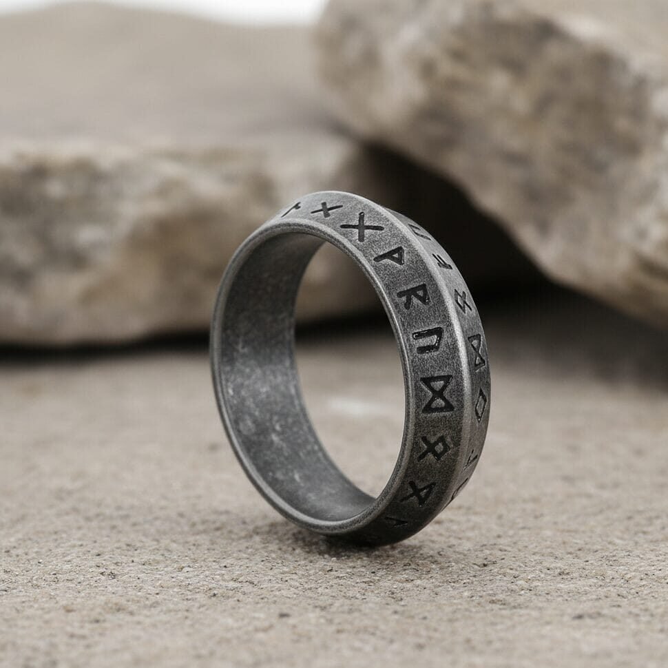 Anillo Midgard | Acero Inoxidable para Hombre | Madox