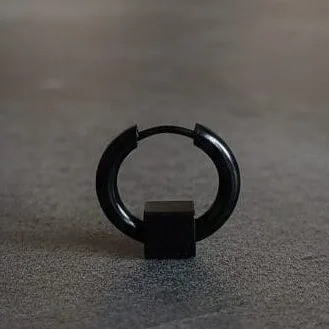 Hoop Cube - unidad | Acero 316L para Hombre | Madox - Detalle