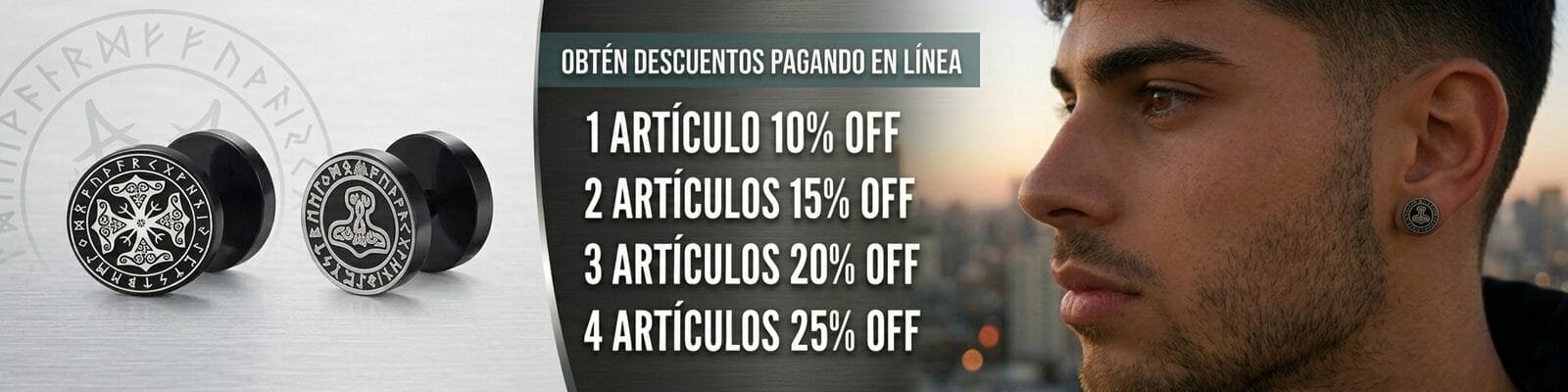 Descuentos pagando en línea